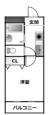 INK東灘 間取り図画像
