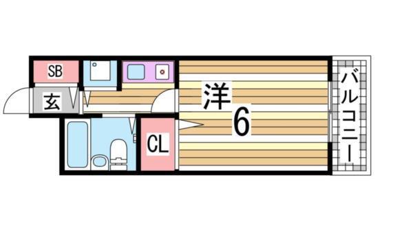 ヴェルドール垂水 間取り図画像
