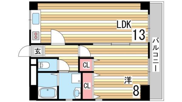 ワコーレ甲南 間取り図画像