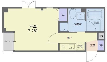 コンフォート中喜 間取り図画像