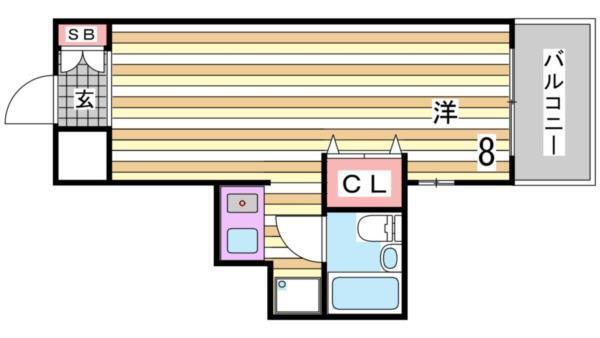 ロマネスク王子公園 間取り図画像