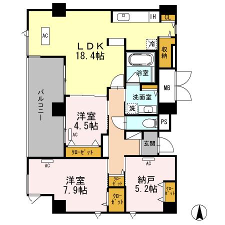Amistad 間取り図画像