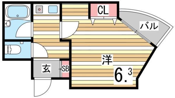 ヤングリーブス岡本 間取り図画像
