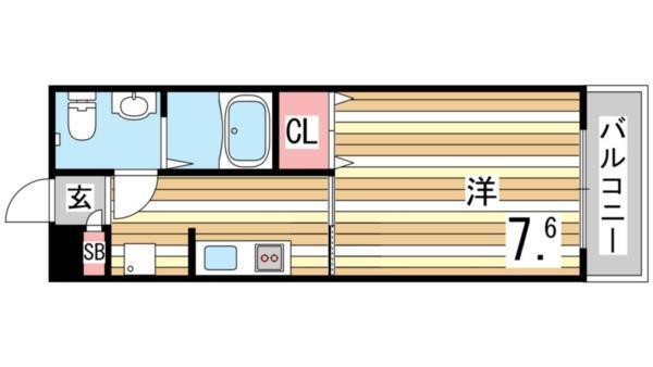 セレブ岡本 間取り図画像