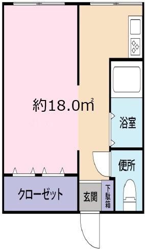 東方ビルIII 間取り図画像