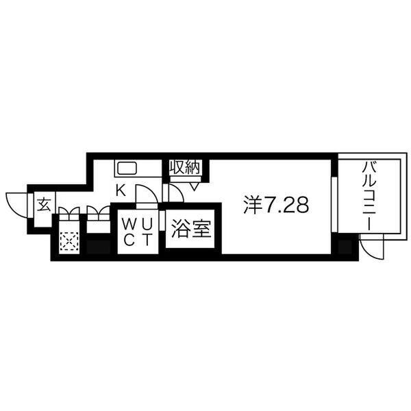 KTG　RESIDENCE　芦屋西 間取り図画像