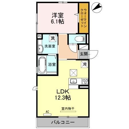 サザングレイスII 間取り図画像