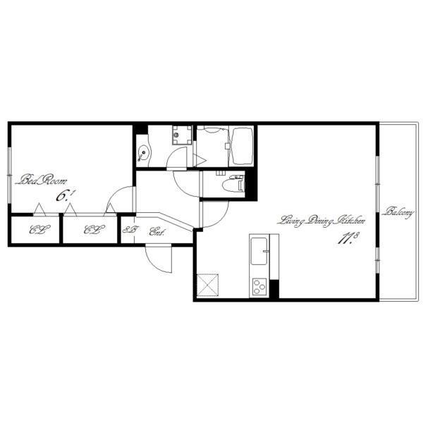 グランソレイユ南多聞台 間取り図画像
