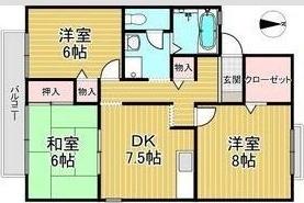 グリーンパーク鴻池 間取り図画像