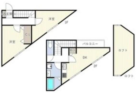 テラスハウスWAKO 間取り図画像