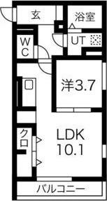 セジュール武庫之荘 間取り図画像