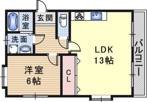 ピーターハウス 間取り図画像