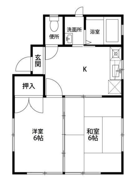 ミキハイツ 間取り図画像