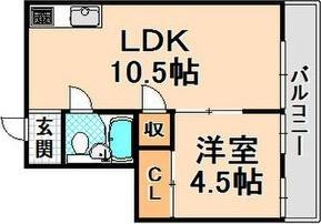 伊丹中央ビル 間取り図画像