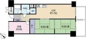 シャトー・ド・メール須磨 間取り図画像