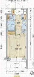 プレサンス淀リーヴァ 間取り図画像