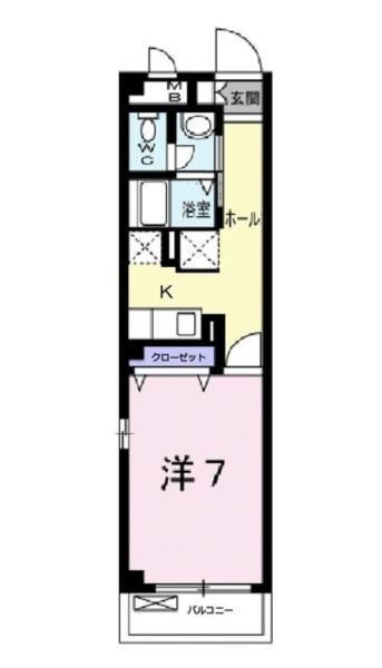 リヴァージュ出来島 間取り図画像
