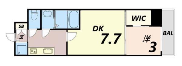 レーヴメゾン出屋敷 間取り図画像