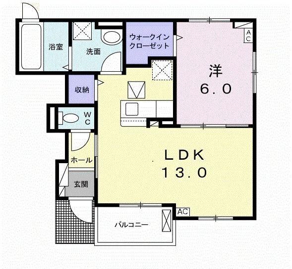 ソラティオ・Ｋ 間取り図画像
