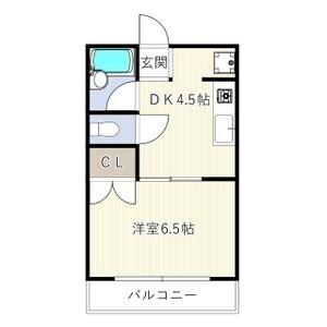 木村ハイツ 間取り図画像