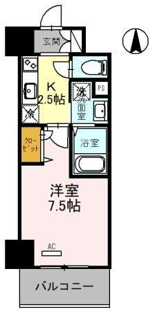 レリーフ南塚口 間取り図画像