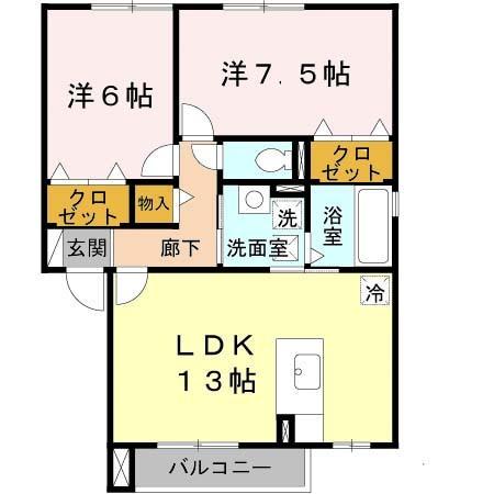 レセンテ寿 間取り図画像