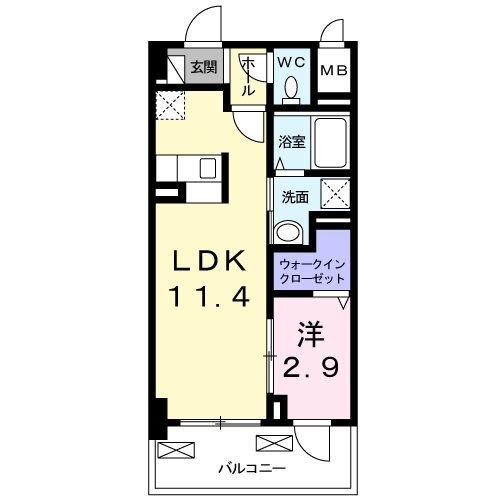 トレスオハス　稲葉荘 間取り図画像