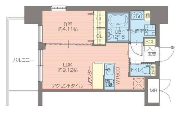 プレジオ御幣島 間取り図画像