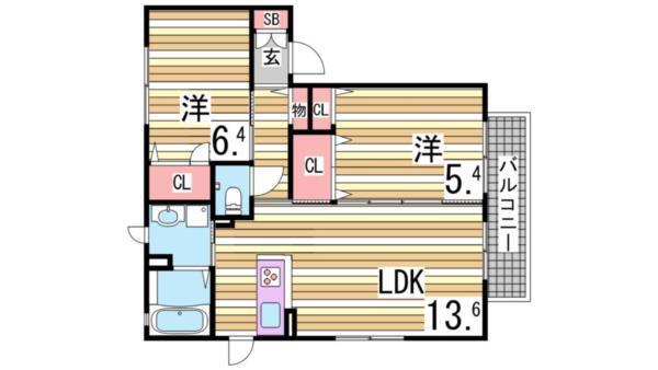 ミルキーウェイ 間取り図画像