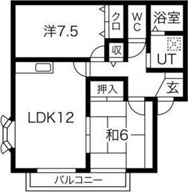 ガーデンスクエア伊丹 B棟 間取り図画像
