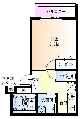 フジパレス尼崎ガーデンIII番館 間取り図画像