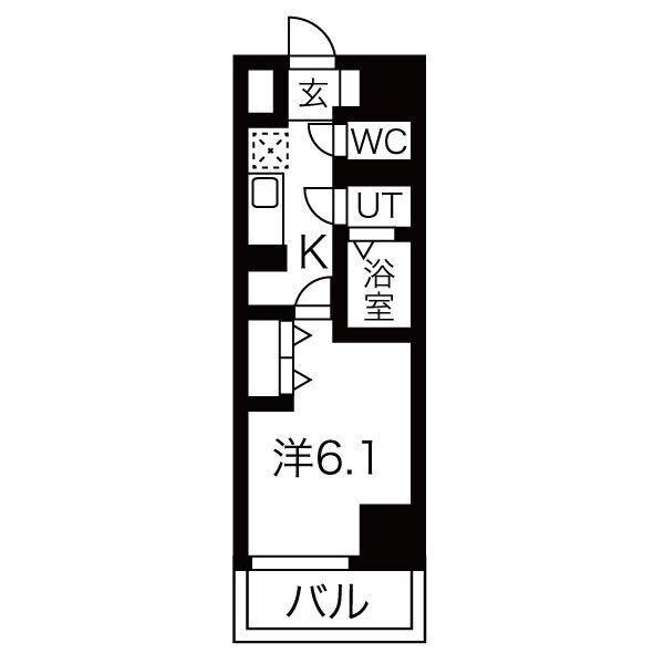 ワールドアイURBAN GATE 間取り図画像