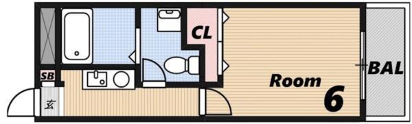 ハイツ24 間取り図画像