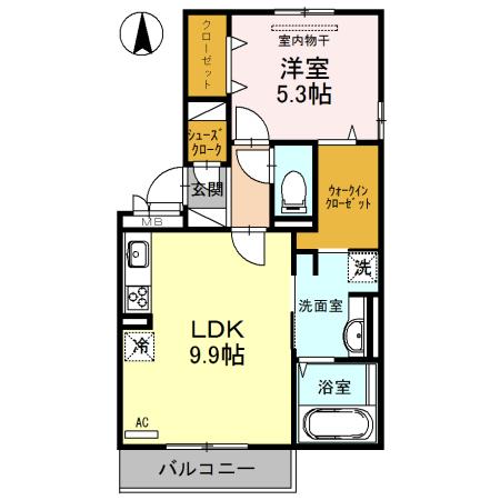 セレンディピティ 間取り図画像