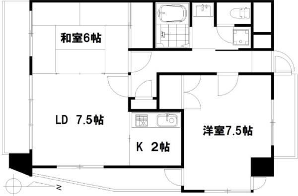 フォレスタ新伊丹 間取り図画像