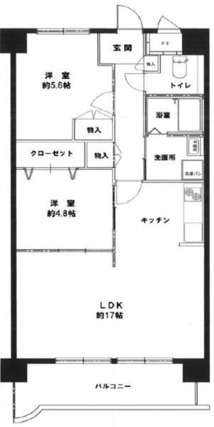 レジデンシア塚口 間取り図画像
