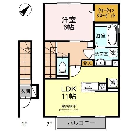 アネシス 間取り図画像