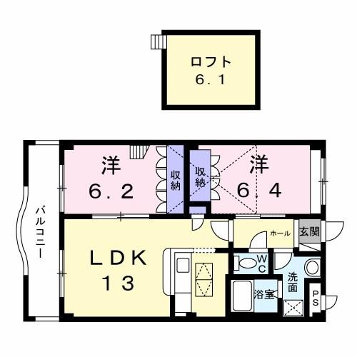 マウントック・レオ 間取り図画像