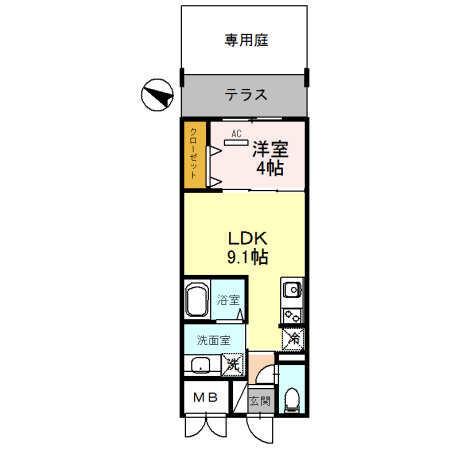 幸 court tsukamoto 間取り図画像