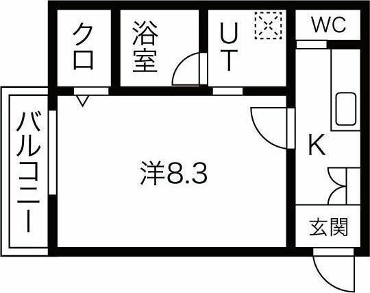 ＫＴＩレジデンス杭瀬 間取り図画像