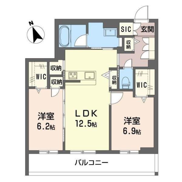 Seaside House 間取り図画像