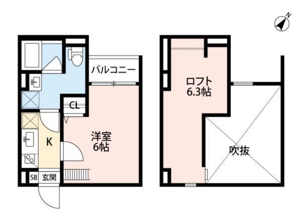 ロワジール東須磨 間取り図画像
