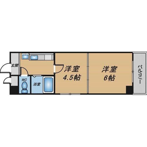 Riora塚本II 間取り図画像