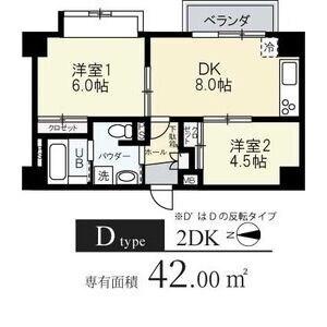 Forest Court Itami 間取り図画像