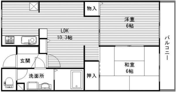 エスペランサ藤井 間取り図画像