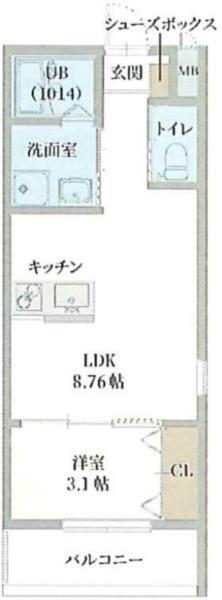 GAZELLE NOAH尼崎次屋 間取り図画像