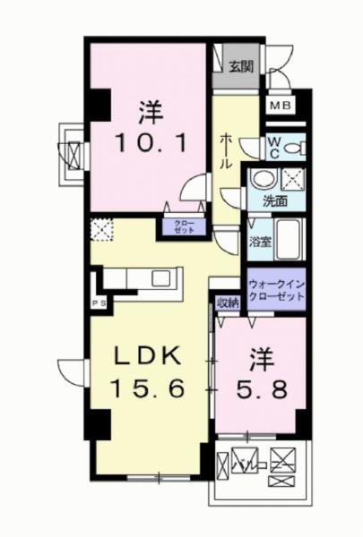 エアリーヒルズ芦屋 間取り図画像