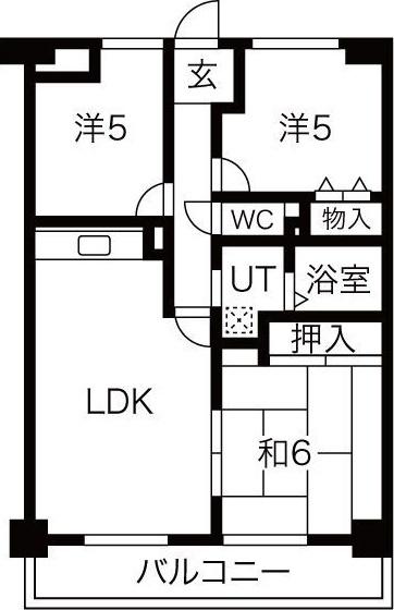 ハイネスコート 間取り図画像