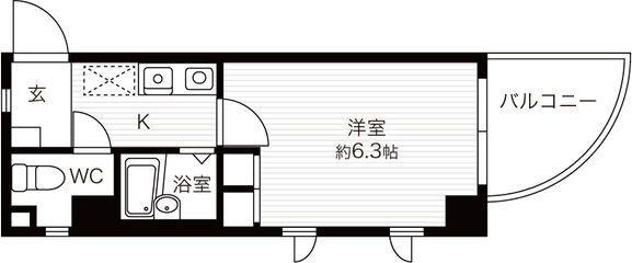 西宮SKYハイツ 間取り図画像