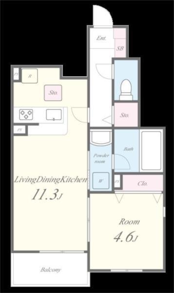 S＿MAISON（エスメゾン） 間取り図画像
